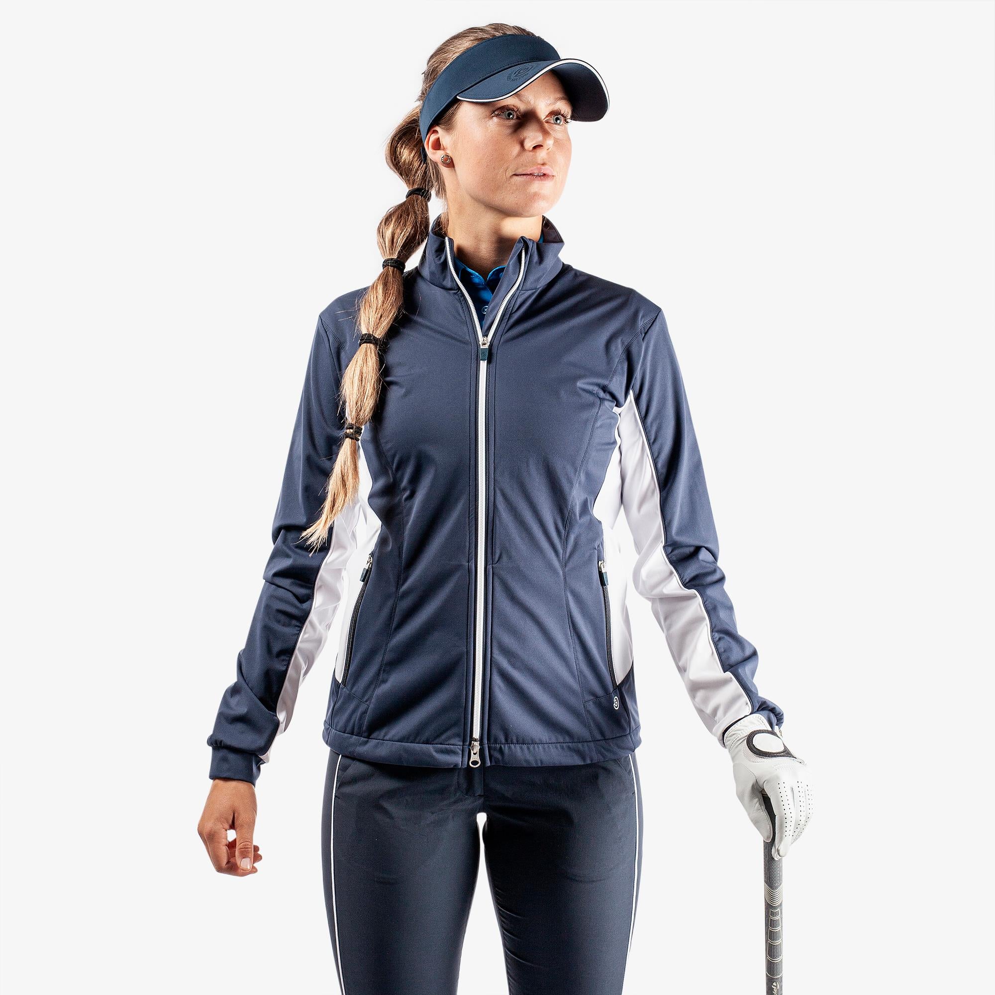 Galvin Green Larissa Interface-1 Ladies Golf Windstopper Navy/White